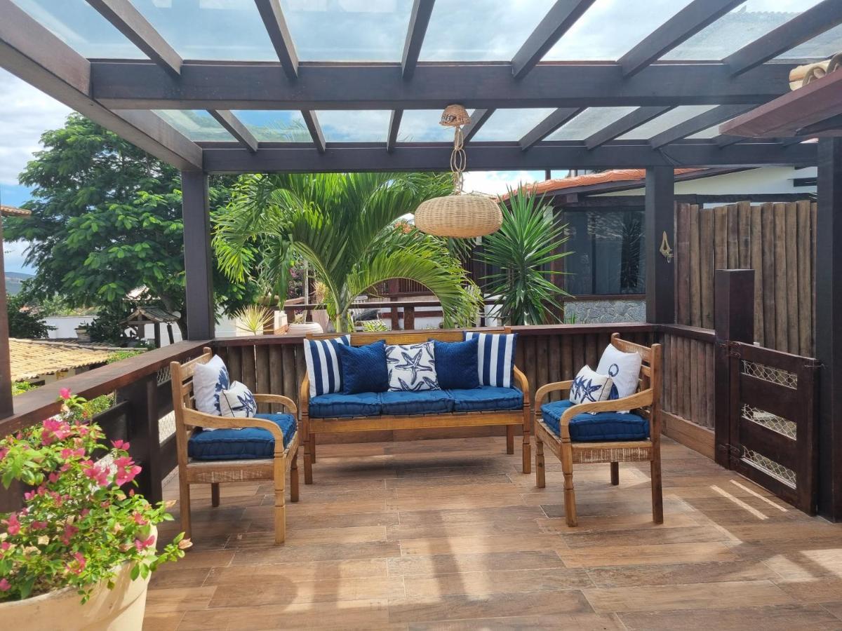 Casa Aprazivel No Alto De Buzios Villa Eksteriør bilde