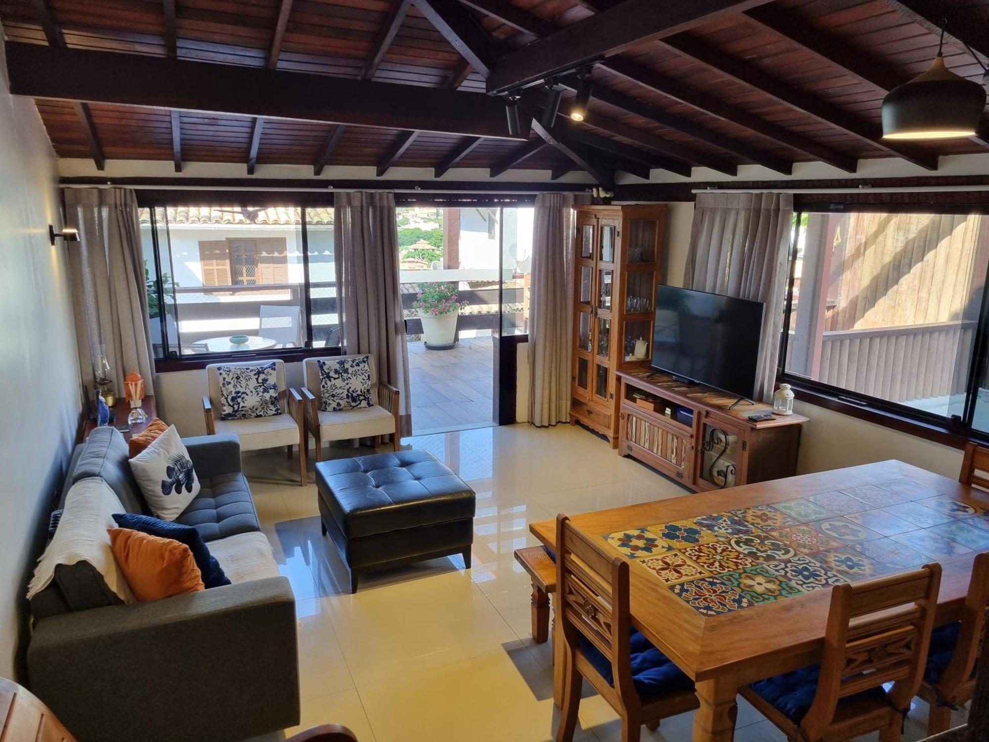 Casa Aprazivel No Alto De Buzios Villa Eksteriør bilde